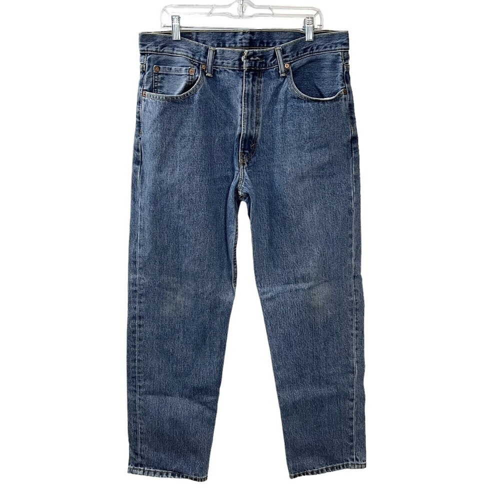Levi 550 Men’s 36x32 Relaxed Fit Straight Leg Blue Denim Jeans